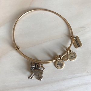 Alex and Ani Monopoly Cat Charm Bangle Bracelet